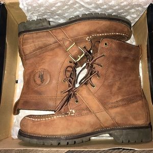 polo ranger boots suede